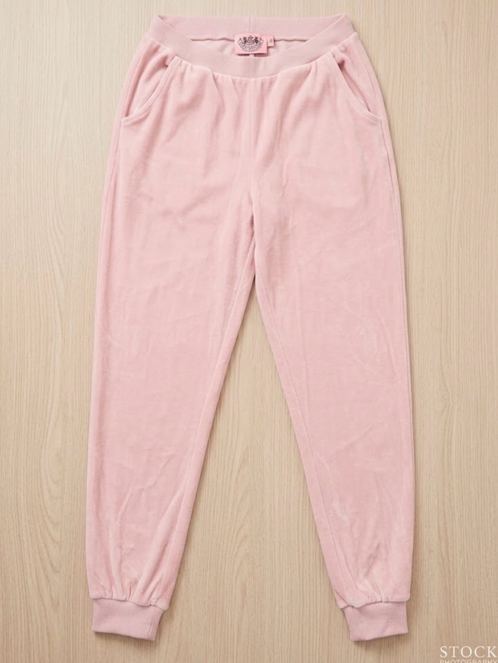 HOTOUCH Pink Velour Jogger Pants Medium – Excellent Condition